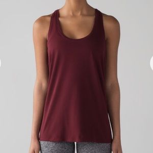 Lululemon Love Tank Deep Rouge